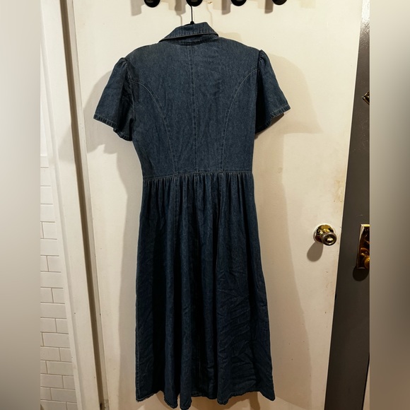 Vintage Denim Dress 90’s - Picture 2 of 3